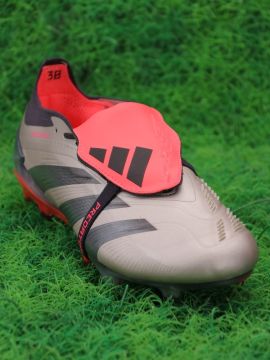 adidas Predator Elite Tongue FG - Platin Met/Aurora Black/Carbon