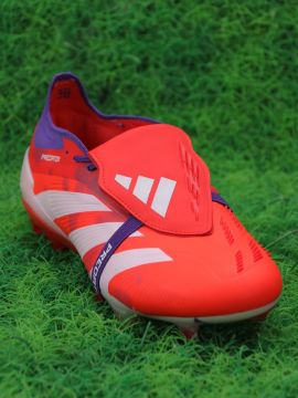 adidas Predator Elite Tongue FG - Red/White/Purple