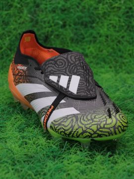 adidas Predator Elite Tongue FG Vortex - Black/White/Green