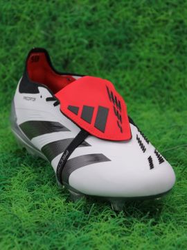 adidas Predator Elite Tongue FG White Black Red