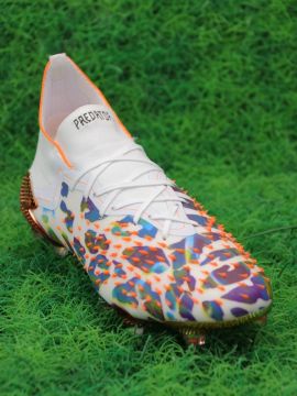 adidas Predator Freak .1 Vegan FG Paul Pogba X Stella McCartney - Footwear White/Core Black/Signal Orange