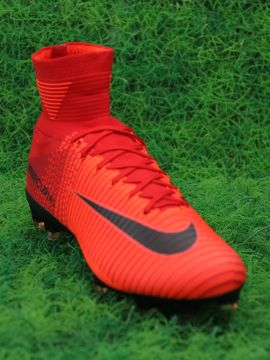 Nike Mercurial Superfly V FG Fire - University Red/Black