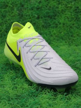 Nike Phantom GX II Elite FG - Metallic Silver/Black/Volt