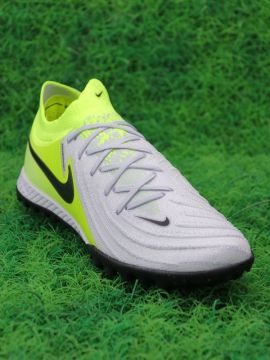 Nike Phantom GX II Elite TF - Metallic Silver/Black/Volt