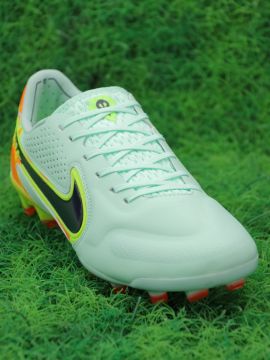 Nike Tiempo Legend 9 Elite FG Bonded - Barely Green/Blackened Blue/Orange