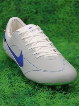 Nike Tiempo Legend 9 Elite FG Made in Italy - White/Game Royal/Metallic Silver