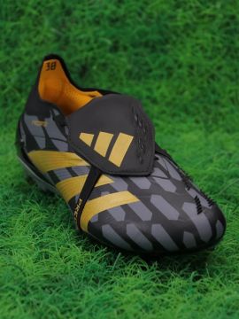 adidas Predator Elite Tongue FG - Black/Gold Metallic