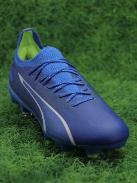 PUMA Ultra Ultimate FG/AG Gear Up - Ultra Blue/White/Pro Green