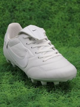 Nike Premier III FG Football Boots - White/White