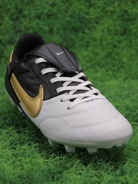 Nike Premier III FG Football Boots - White/Gold