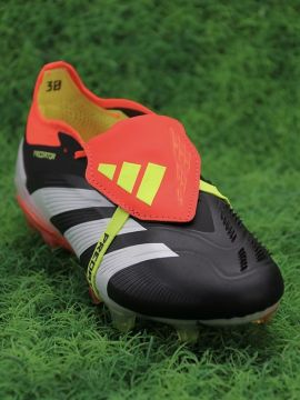 adidas Predator Elite Fold-over Tongue FG Solar Energy - Core Black/Cloud White/Solar Red