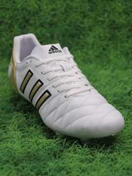 adidas 11Pro x Toni Kroos FG - Cloud White/Core Black/Gold Metallic