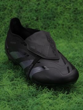 adidas Predator Elite Fold-over Tongue FG Nightstrike - Core Black/Carbon